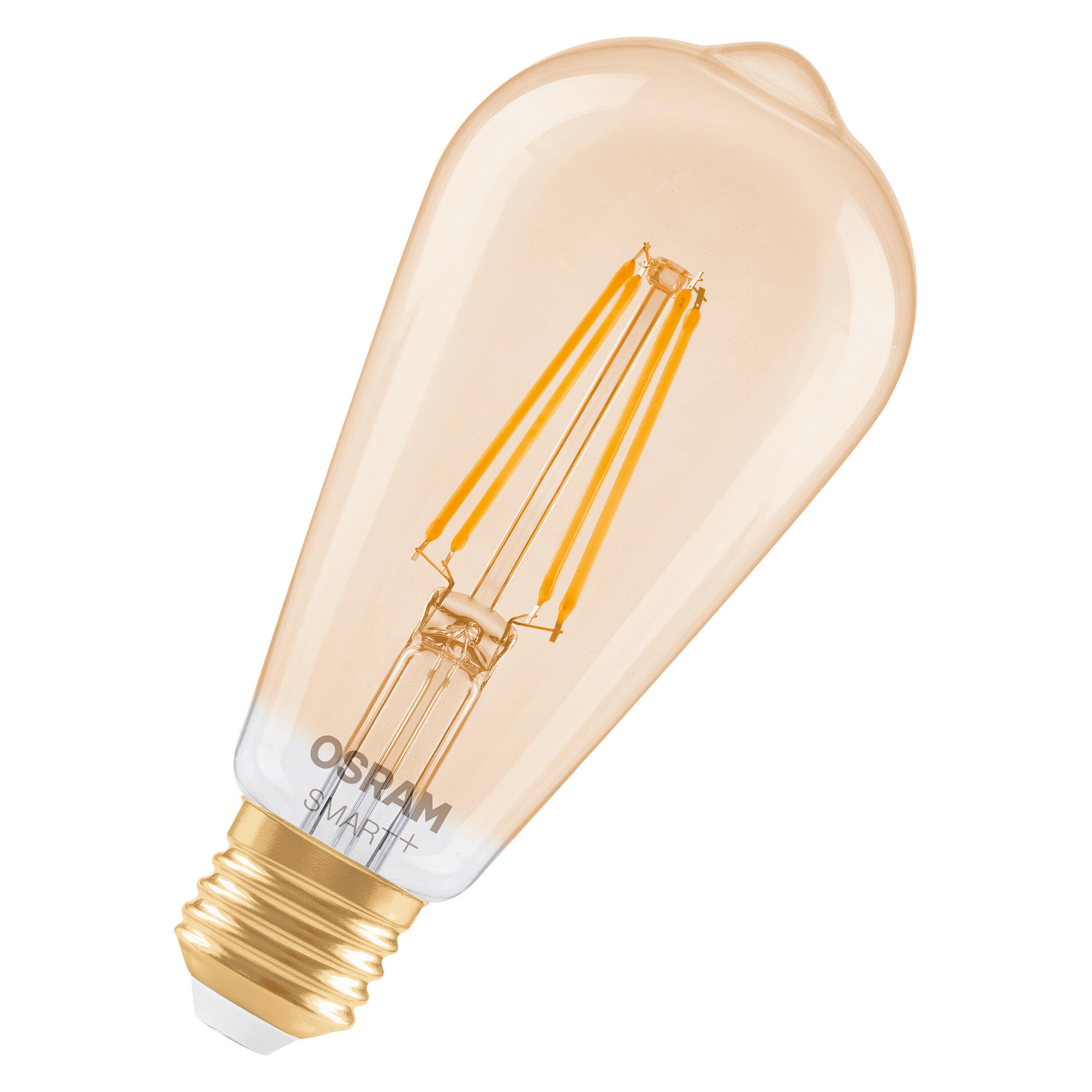 LED-FILAMENT-LEUCHTMITTEL E27 6 W 680 lm  - Goldfarben, Basics, Glas (6,4/14,3cm) - Osram