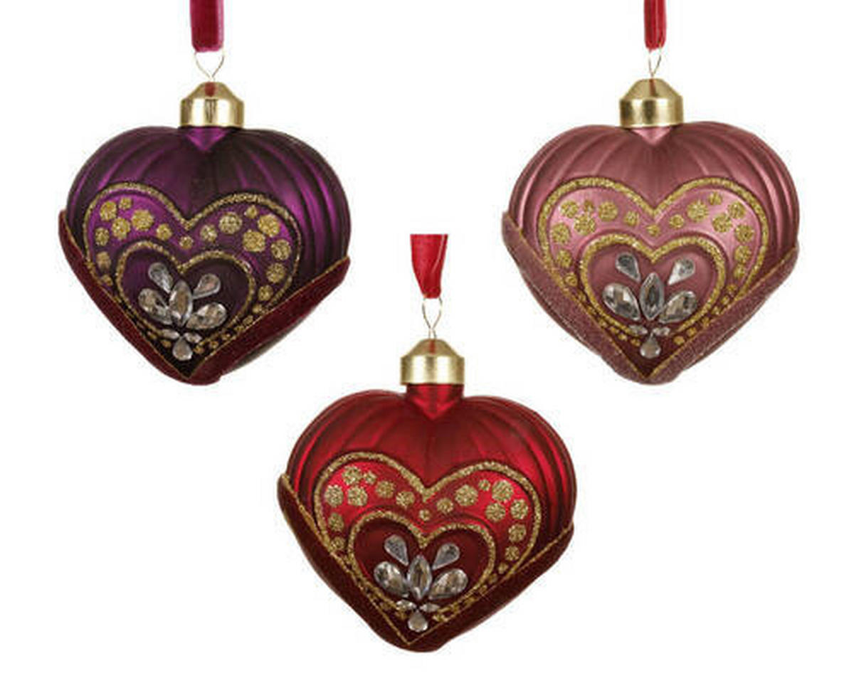 CHRISTBAUMKUGEL-SET  - Basics (9,00/6,30/9,70cm)