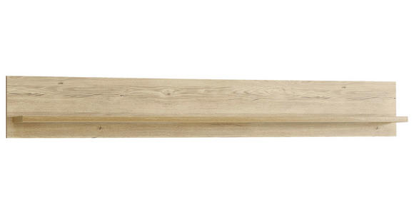 WANDBOARD in 180/25/19 cm Eichefarben  - Eichefarben, KONVENTIONELL, Holzwerkstoff (180/25/19cm) - Venda