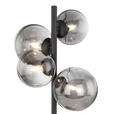 LED-TISCHLEUCHTE 28/24/48 cm   - Schwarz, Design, Glas/Metall (28/24/48cm) - Dieter Knoll