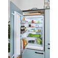 ECKKÜCHE 305/185 cm  in Eichefarben, Pastellblau  - Pastellblau/Eichefarben, Design, Holzwerkstoff/Metall (305/185cm) - Xora