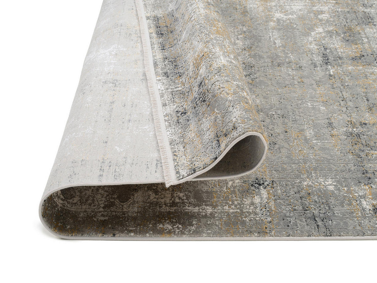 WEBTEPPICH 140/200 cm Lacona Grau  - Grau, Design, Textil (140/200cm) - Dieter Knoll