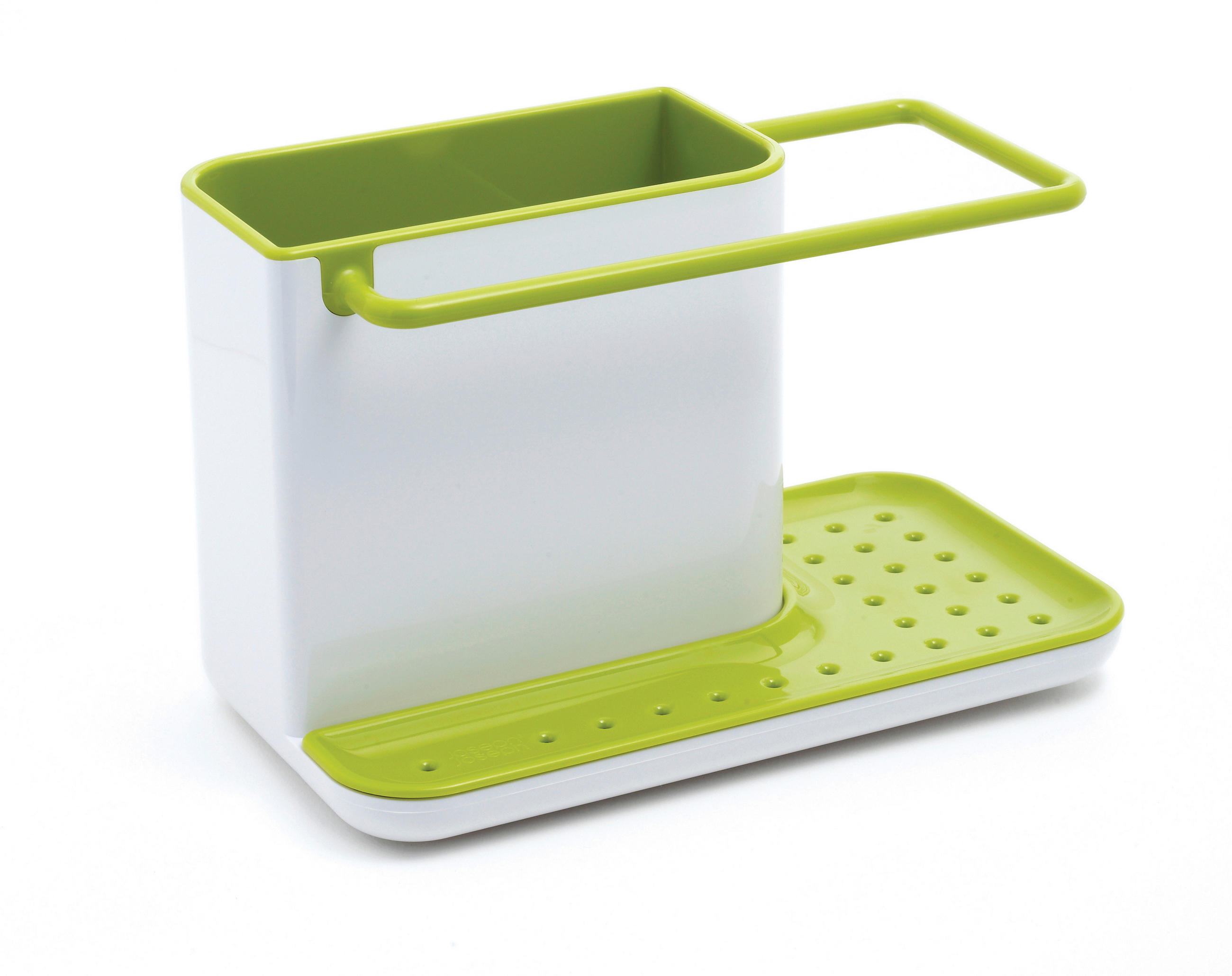 DRŽAČ ZA SUNĐER - zelena/bela, Osnovno, plastika (20/13,5/11,5cm) - Joseph Joseph