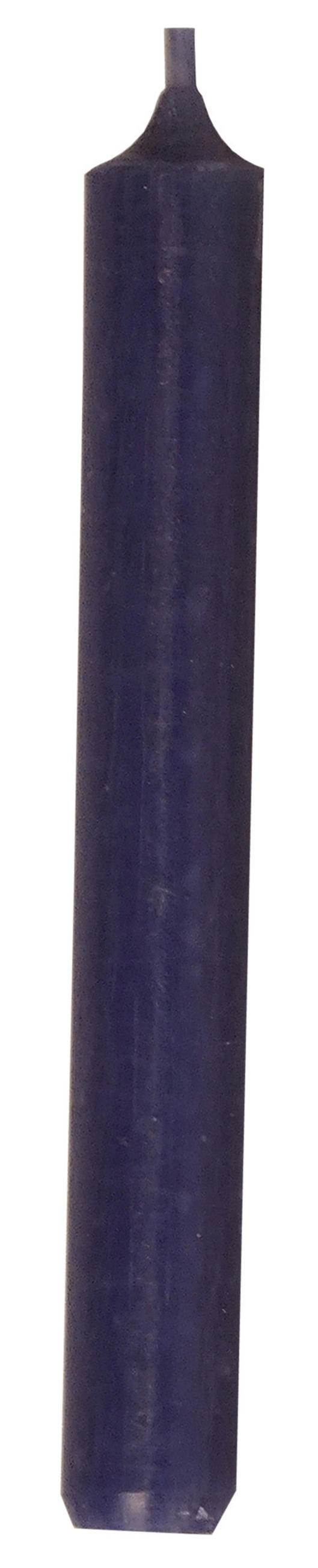 STABKERZE - Dunkelblau, Basics, Naturmaterialien (2,2/18cm) - Steinhart