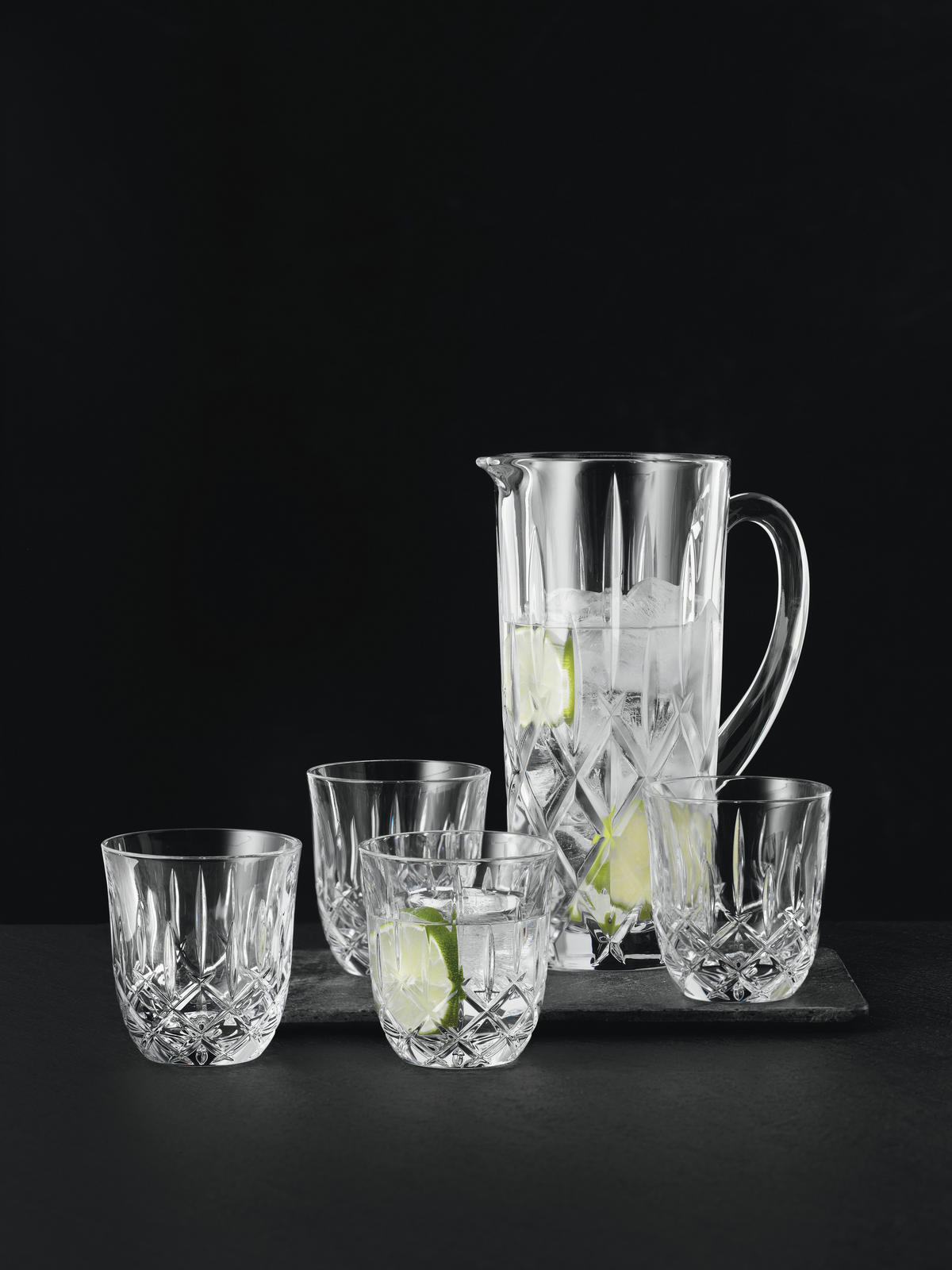 GLÄSERSET Noblesse   - Klar, Basics, Glas (8,3/8,3/9,0cm) - Nachtmann