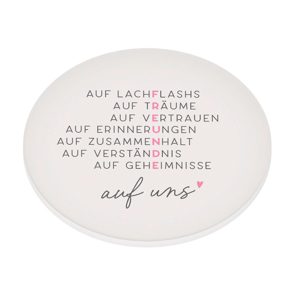 GLASUNTERSETZER Keramik Multicolor  - Multicolor, Basics, Keramik (11/1/11cm)