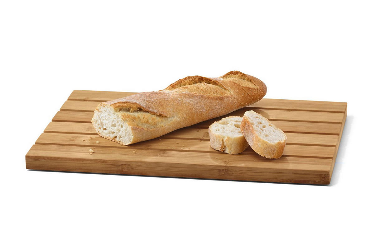 DESKA ZA REZANJE - barve nerjavečega jekla, Basics, kovina/les (38,3/24,6/2,6cm) - Zack