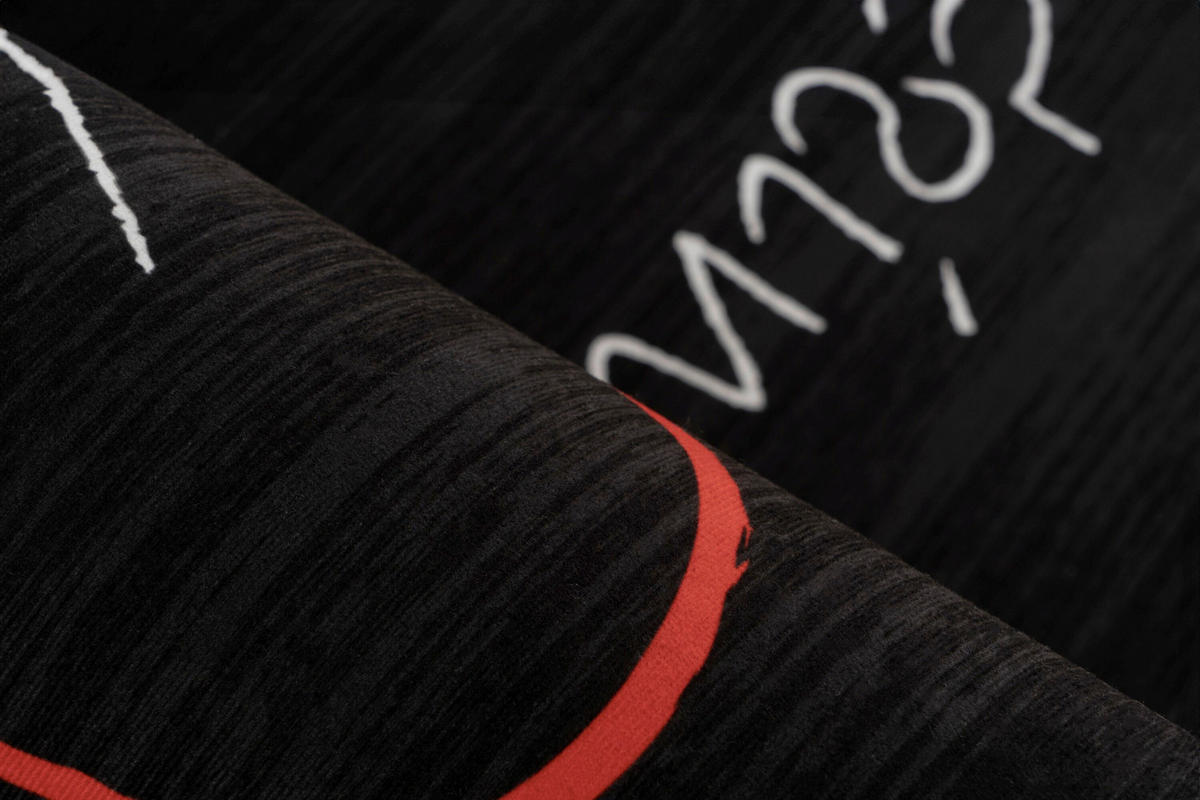 FLACHWEBETEPPICH 60/180 cm Schwarz  - Schwarz, Basics, Textil (60/180cm) - Kayoom