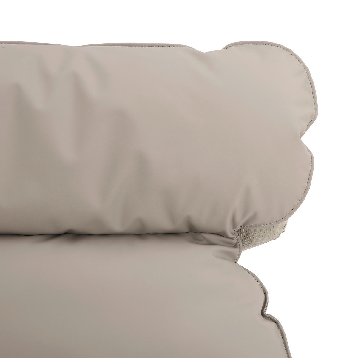 RELAXSESSEL Lederlook    - Taupe, MODERN, Textil (81/109/95cm) - MID.YOU