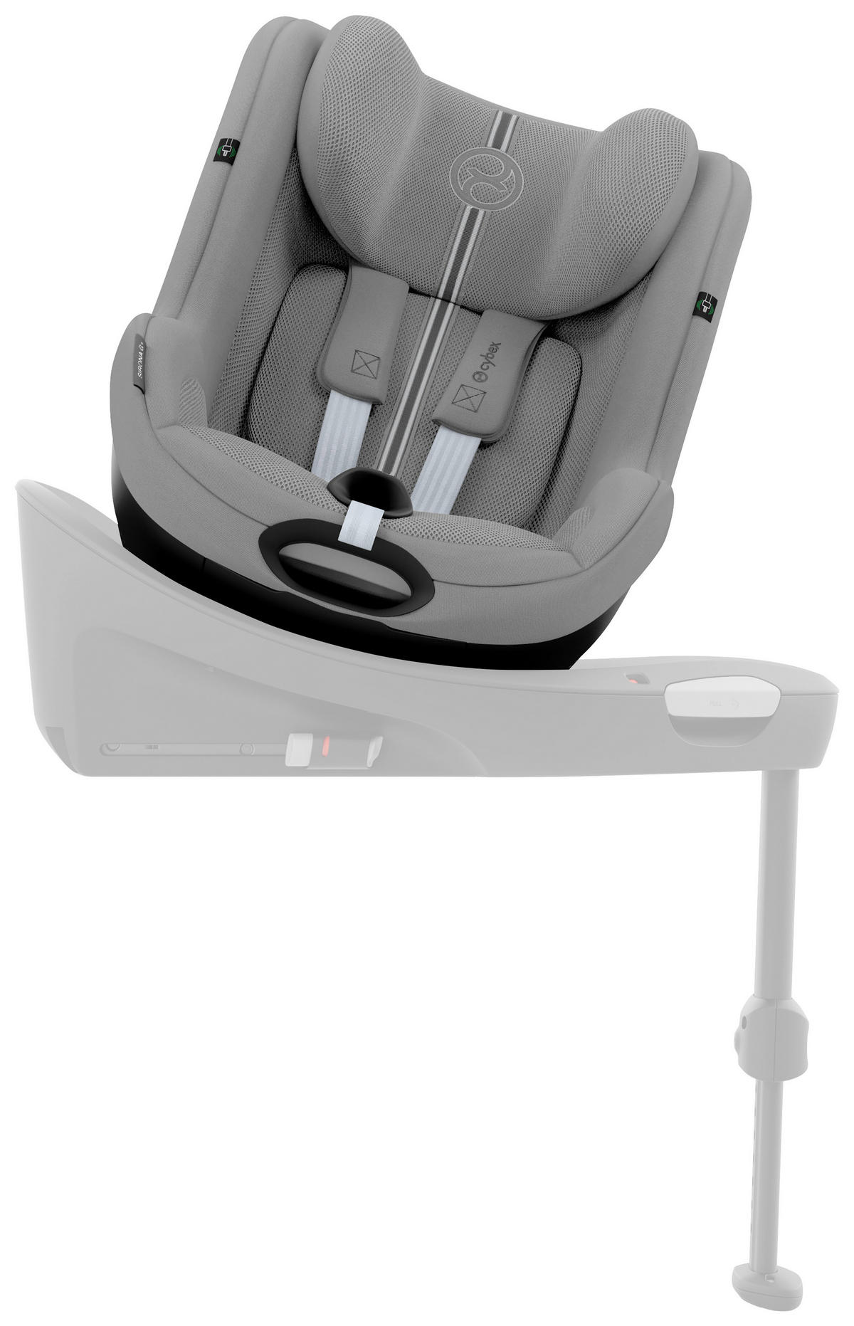 REBOARDER-KINDERSITZ Sirona G I-Size Plus  - Grau, Basics (71/44/75cm) - cybex GOLD