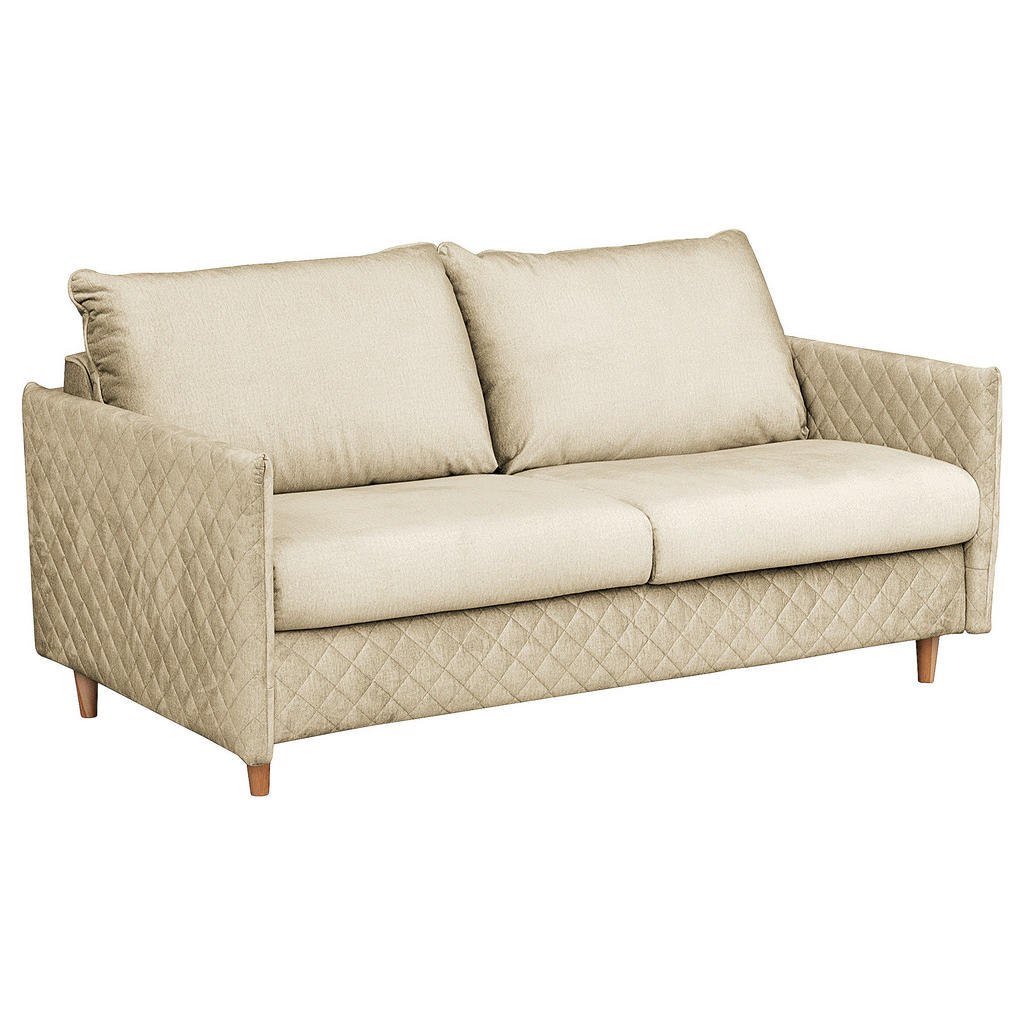 Thumbnail - Livetastic Schlafsofa, Beige, Textil, Buche, massiv, 3-Sitzer, Füllung: Polyurethan (Pur), 175x95x103 cm, Made in EU, Li...