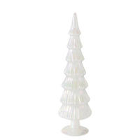 DEKOWEIHNACHTSBAUM - Weiß, LIFESTYLE, Glas (10,5/10,5/36,5cm)