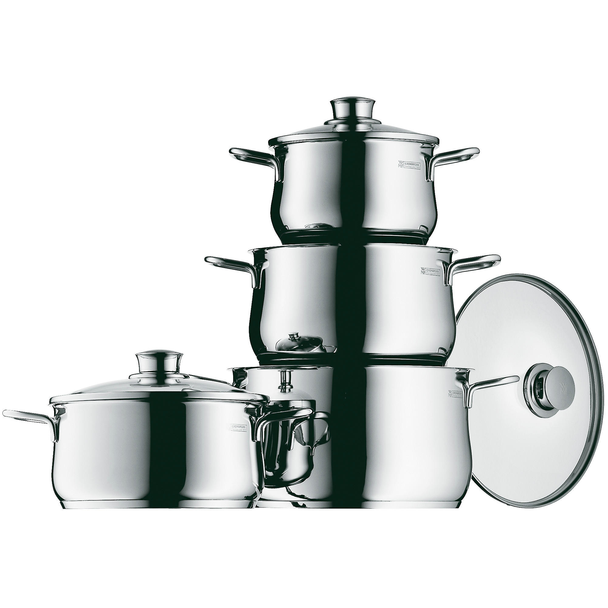 SET ŠERPI 4 dela  - Konvencionalno, staklo/metal - WMF