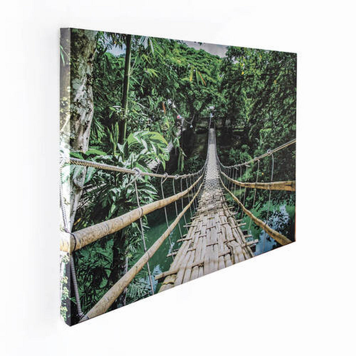 LEINWANDBILD Landschaft & Natur 75/100/3 cm  - Multicolor, Basics, Wellpappe/Textil (75/100/3cm)