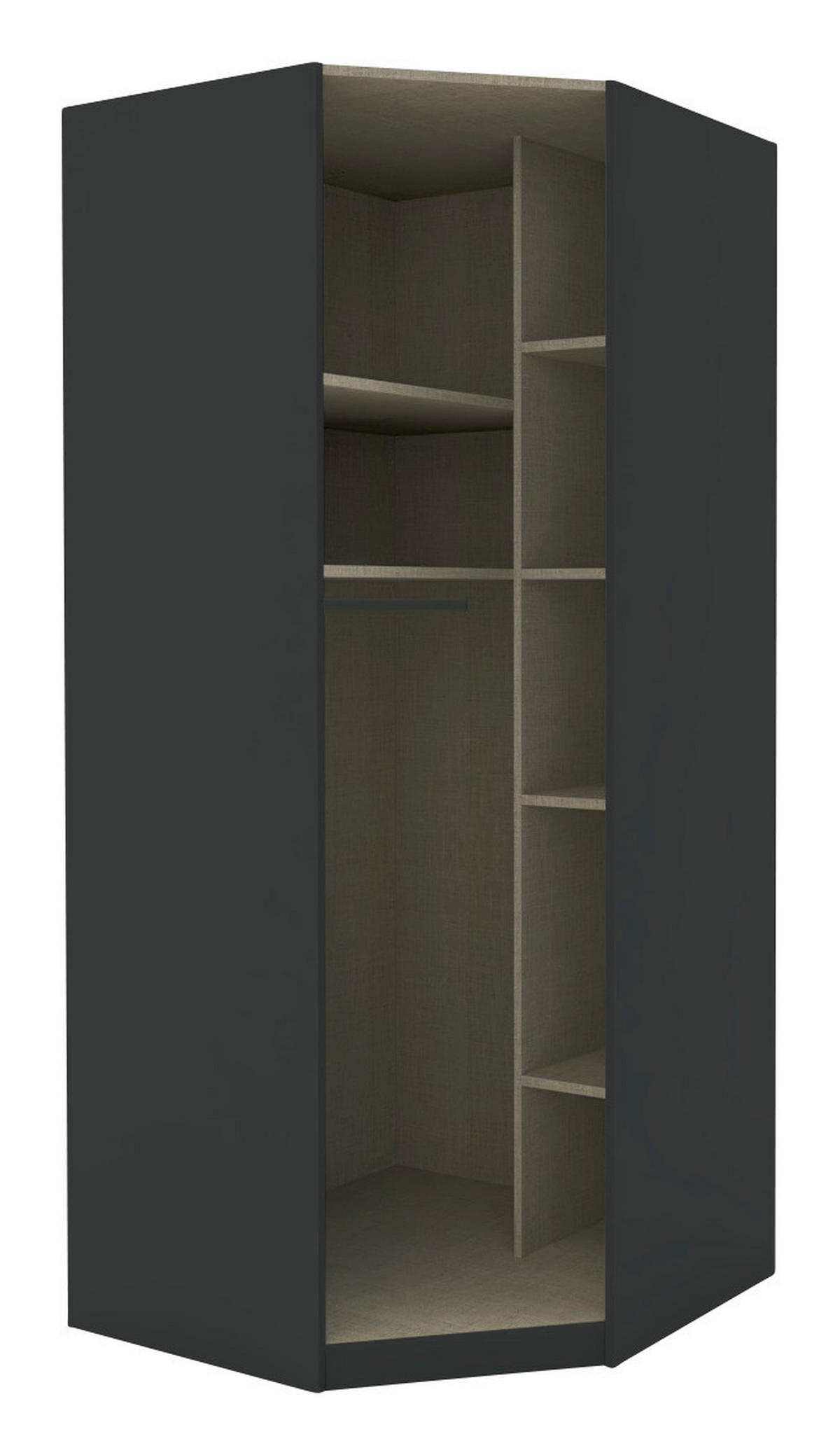 STOMME FÖR HÖRNSKÅP 91,1/210/91,1 cm  - antracit, Klassisk, trämaterial (91,1/210/91,1cm) - Best Price