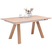 ESSTISCH Wildeiche massiv rechteckig Eichefarben  - Eichefarben, Design, Holz (160/90/75cm) - Venjakob