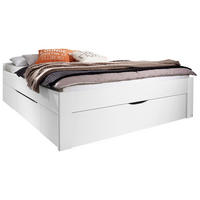 STAURAUMBETT 160/200 cm  in Weiß  - Weiß, MODERN, Holzwerkstoff (160/200cm) - Rauch Möbel