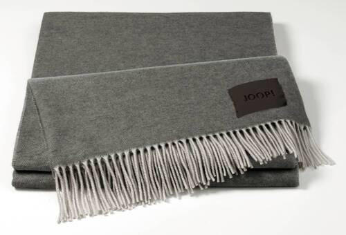 PLAID Noble 140/200 cm  - Graphitfarben, Basics, Textil (140/200cm) - Joop!