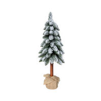 DEKOBAUM  - Weiß/Grün, Basics, Kunststoff (30,00/30,00/80,00cm) - X-Mas
