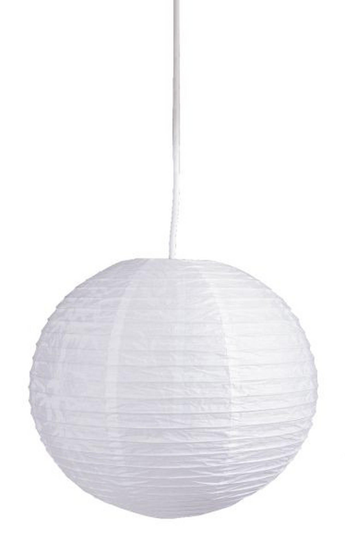 SVJETILJKA VISEĆA       Rice  - bijela, Konvencionalno, papir (40cm)