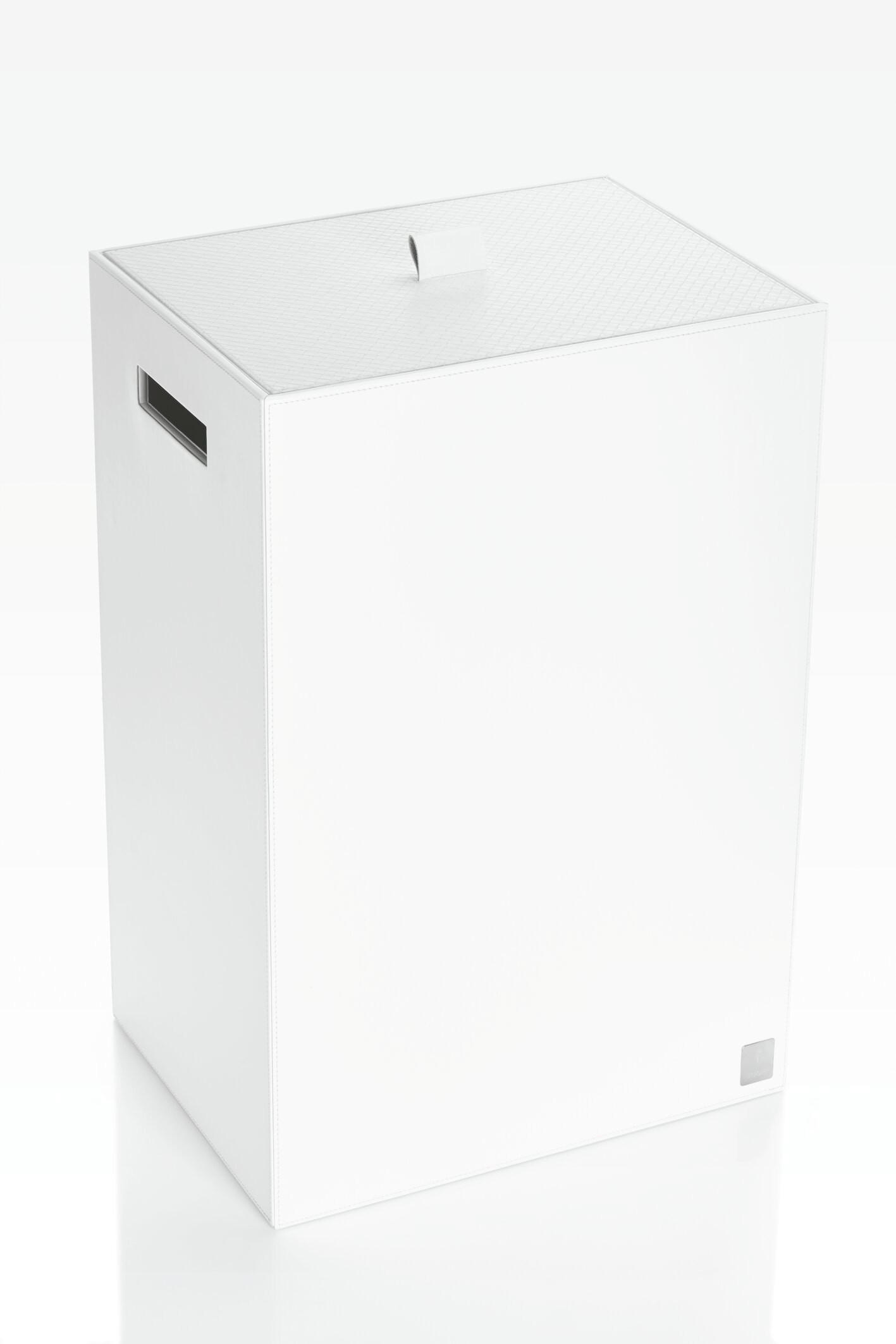 WÄSCHEKORB - Weiß, Design, Kunststoff (40/60/30cm) - Joop!