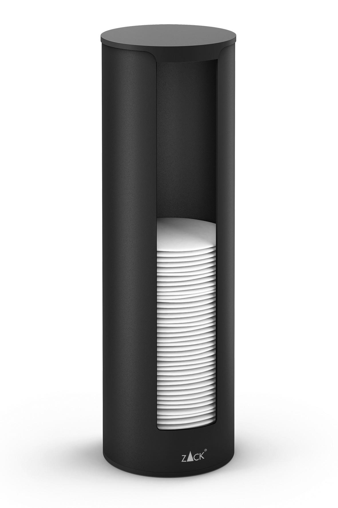 WATTEPADHALTER - Schwarz, Basics, Metall (6,4/20,3/6,4cm) - Zack