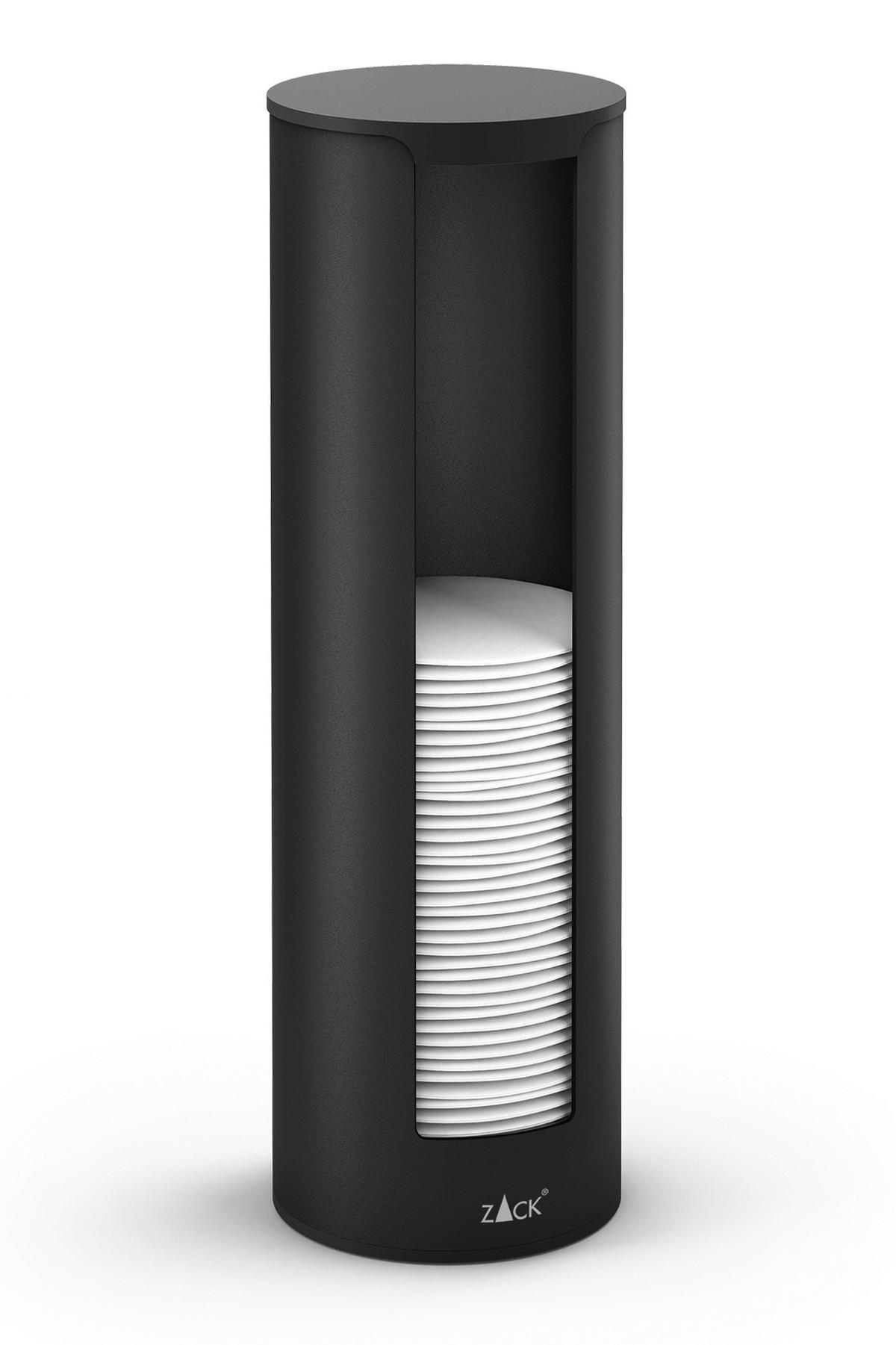 WATTEPADHALTER - Schwarz, Basics, Metall (6,4/20,3/6,4cm) - Zack