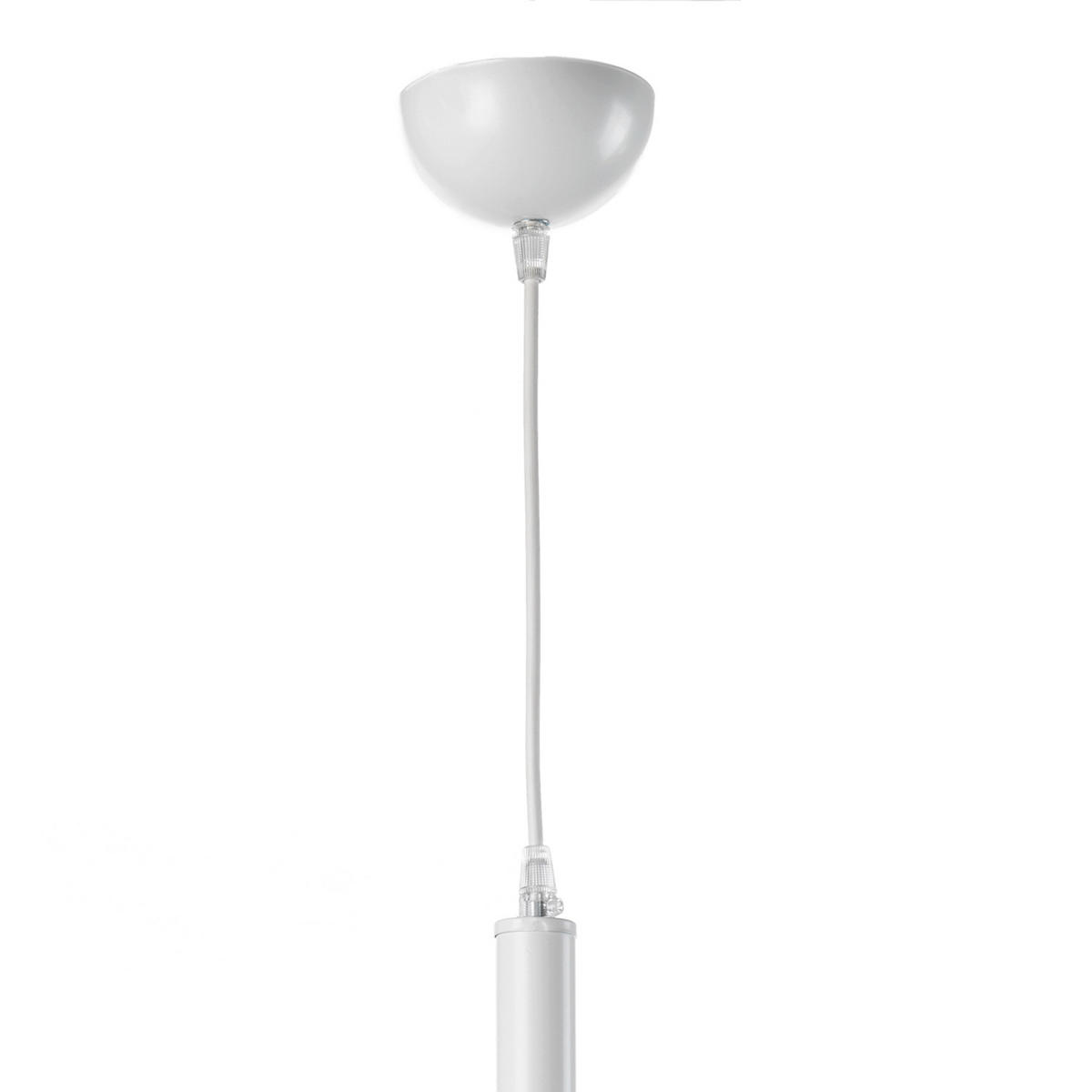 ZÁVĚSNÉ SVÍTIDLO, 40/140 cm  - bílá, Konvenční, kov (40/140cm)