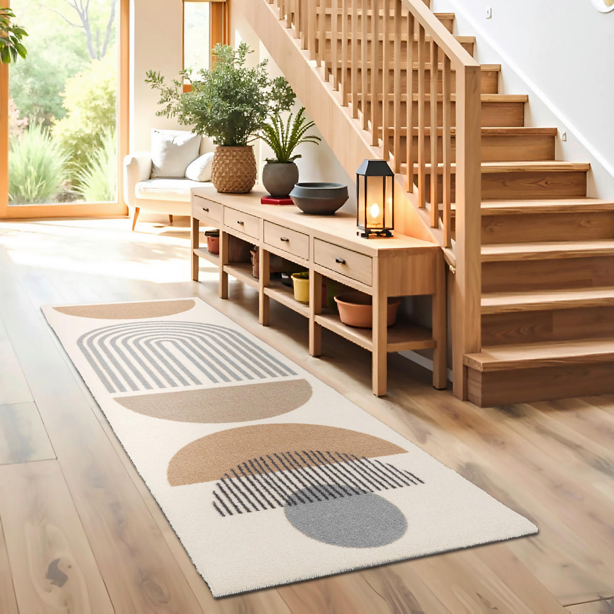 FUßMATTE  50/150 cm  Beige  - Beige, Basics, Kunststoff/Textil (50/150cm) - Astra