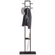 GARDEROBENSTÄNDER in Schwarz 56/180/28 cm   - Schwarz, Trend (56/180/28cm) - Carryhome