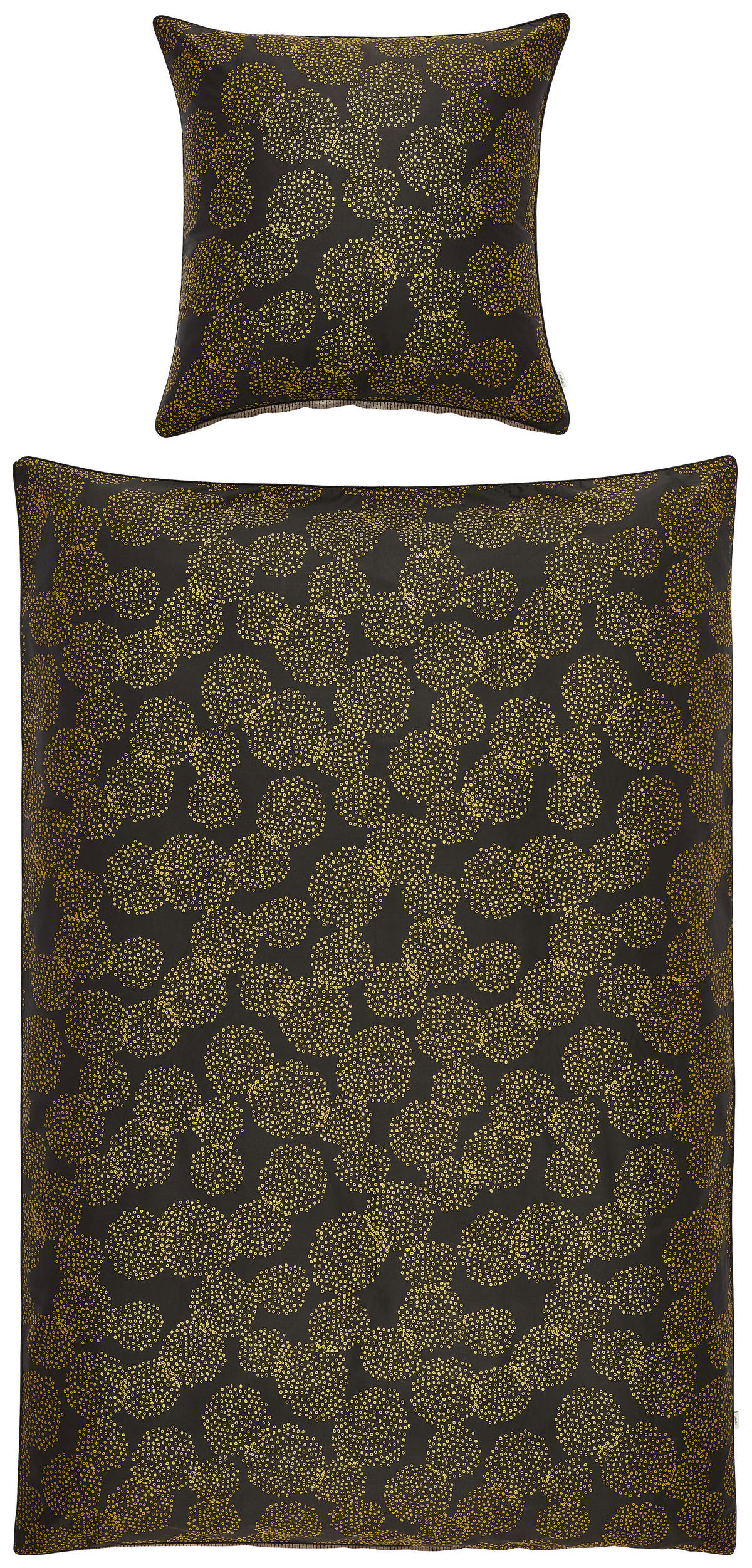 WENDEBETTWÄSCHE E-Dion-B Satin 135/200 cm  - Beige/Goldfarben, Trend, Textil (135/200cm) - Esprit