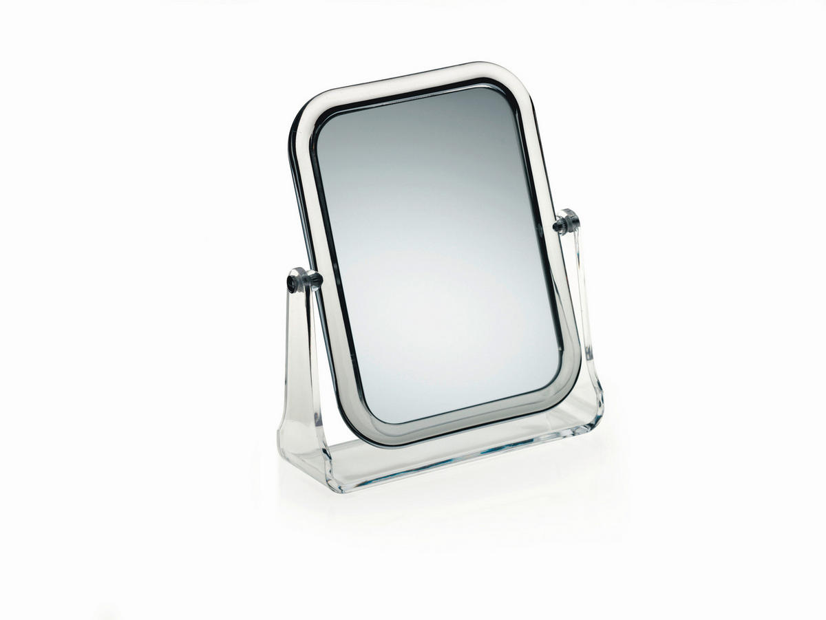 SCHMINKSPIEGEL  - Transparent, Basics, Kunststoff (18/5,5/21cm) - Kela