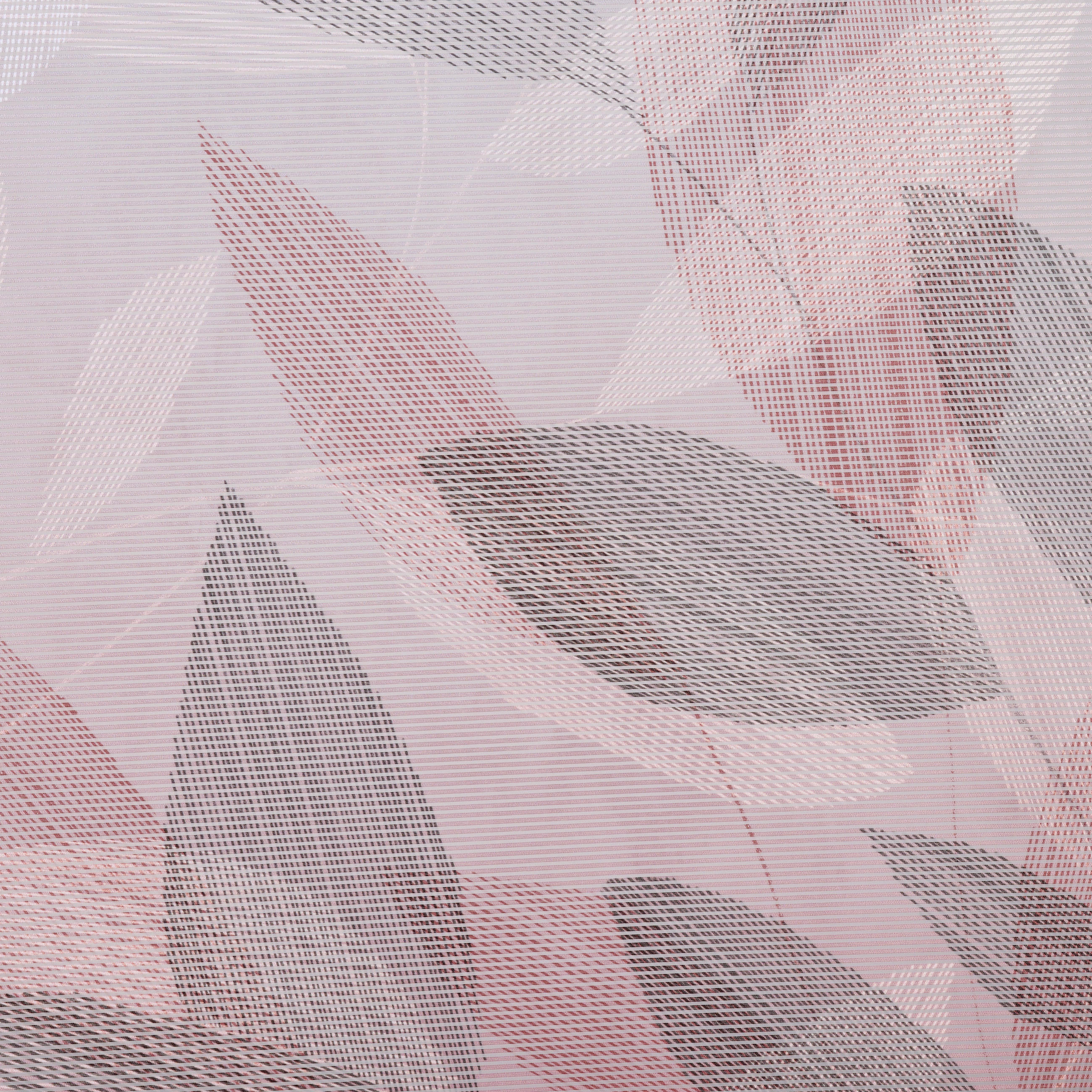 Thumbnail - Novel Flächenvorhang Abigail, Bordeaux, Textil, Blätter, 60x245 cm, mit Flauschband, Öffnung für Beschwerungsstab, ohne ...