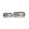DEKOVASE  - Silberfarben, Design, Metall (39/17/39cm) - Livetastic
