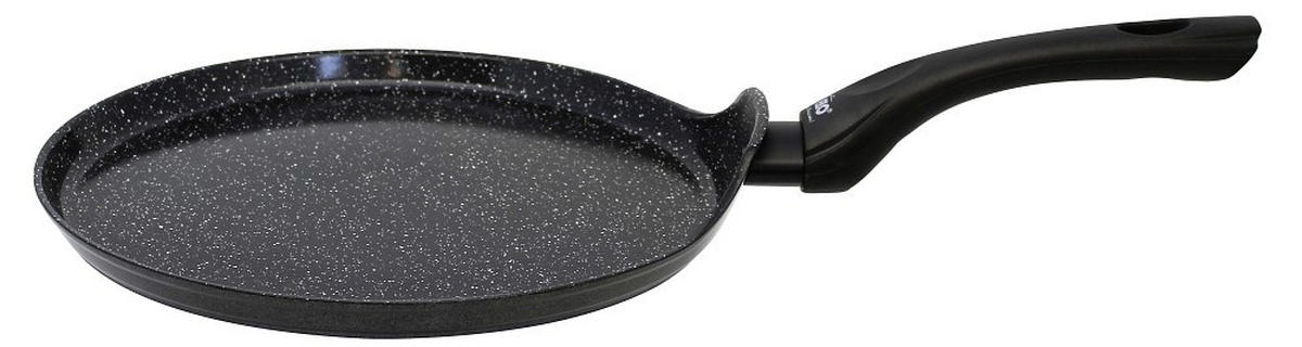 CREPESPFANNE 26 cm Keramikbeschichtung  - Schwarz, Basics, Metall (26cm) - ELO