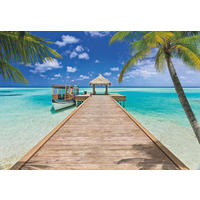 FOTOTAPETA velikost: 368/254 cm - modrá/vícebarevná, Natur, papír (368/254cm)