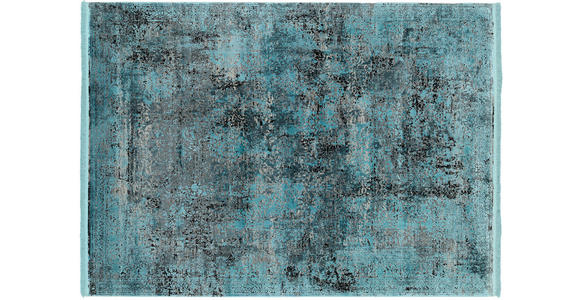 WEBTEPPICH 140/200 cm  - Blau, Design, Textil (140/200cm) - Dieter Knoll