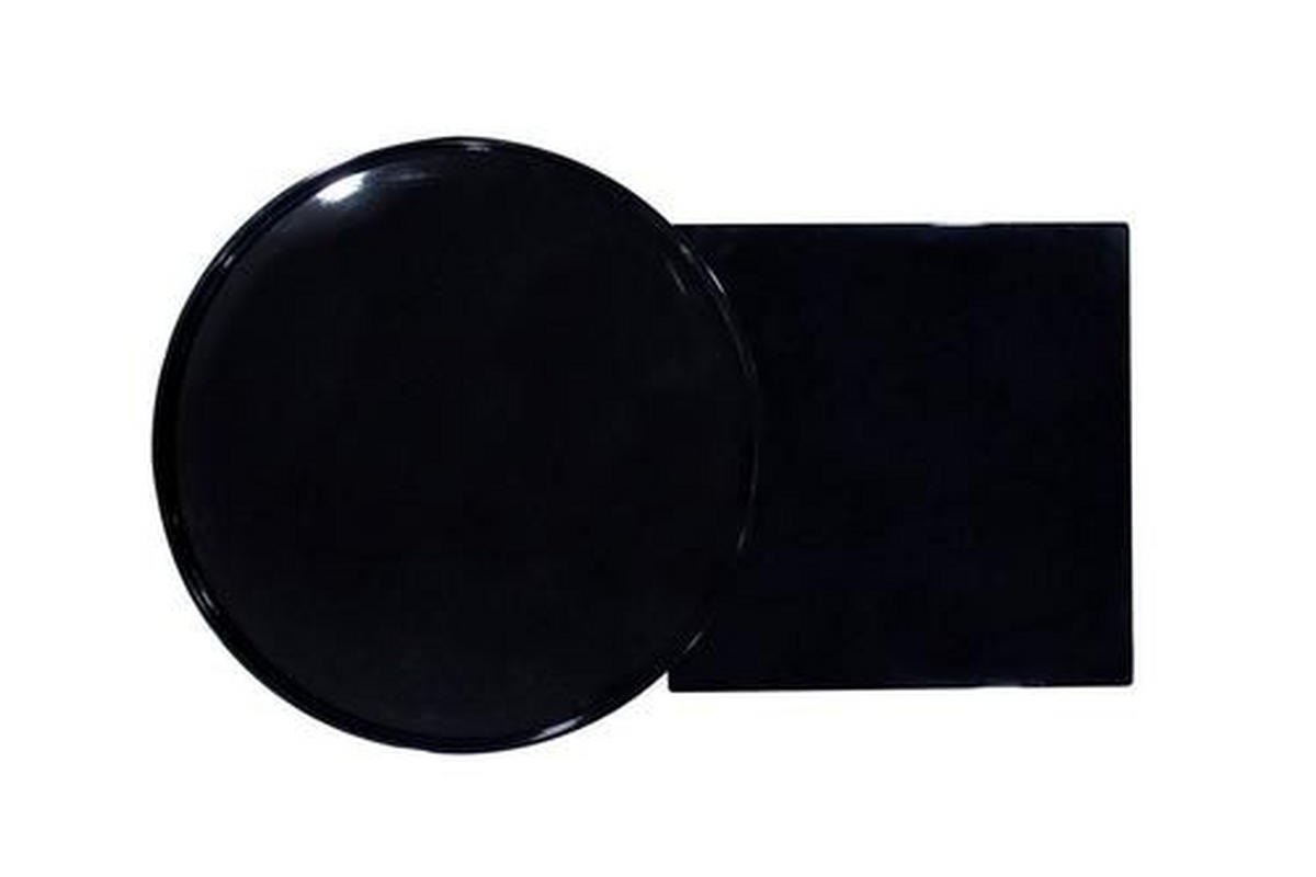 BEISTELLTISCH in Holz, Metall, Holzwerkstoff 49,5/77/46 cm  - Schwarz/Braun, Basics, Holz/Holzwerkstoff (49,5/77/46cm) - Kayoom