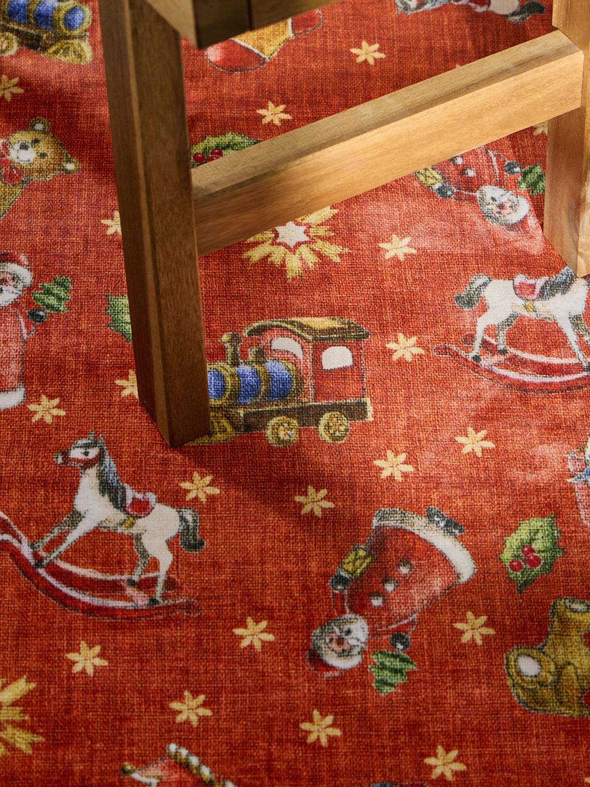 LÄUFER 80/200 cm Toy's Delight Nostalgic Noel  - Rot/Grün, Design, Kunststoff/Textil (80/200cm) - Villeroy & Boch
