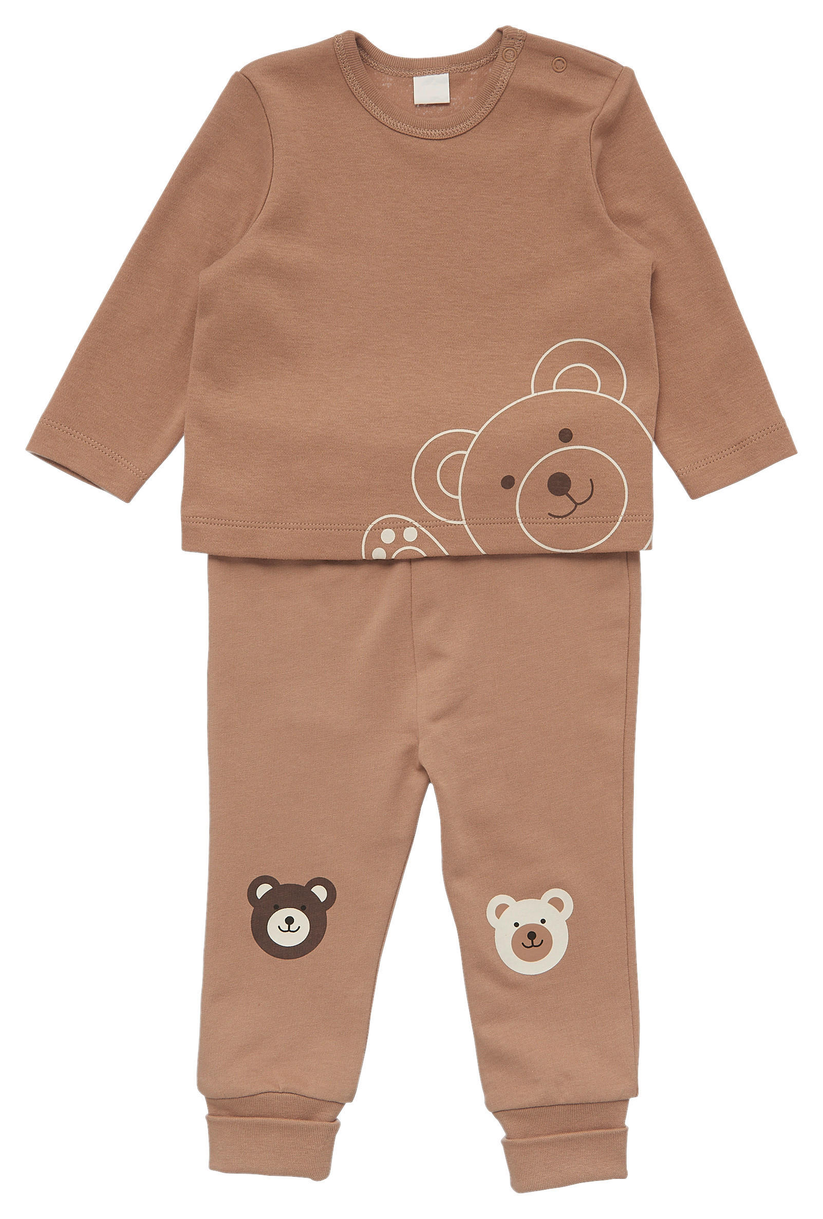 BABYBEKLEIDUNGSSET Honey 2-teilig  - Braun, Basics, Textil (62null) - Patinio