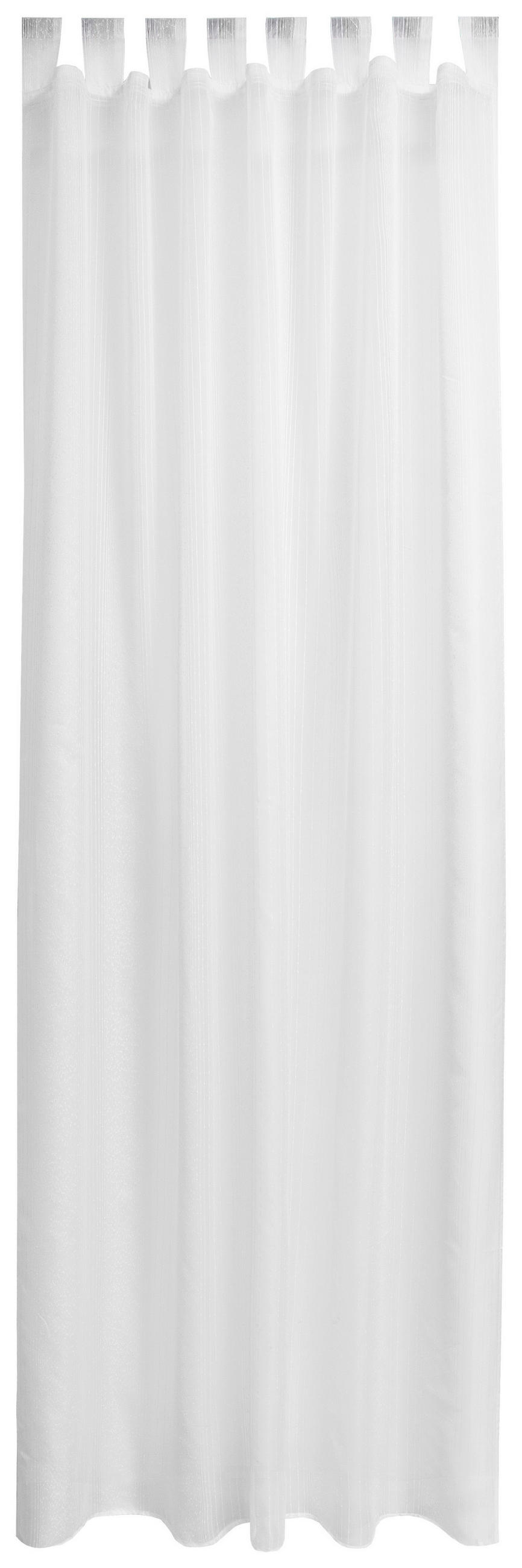 Vorhang Mit Schlaufen Und Band Malika 140x255 Cm Weiß