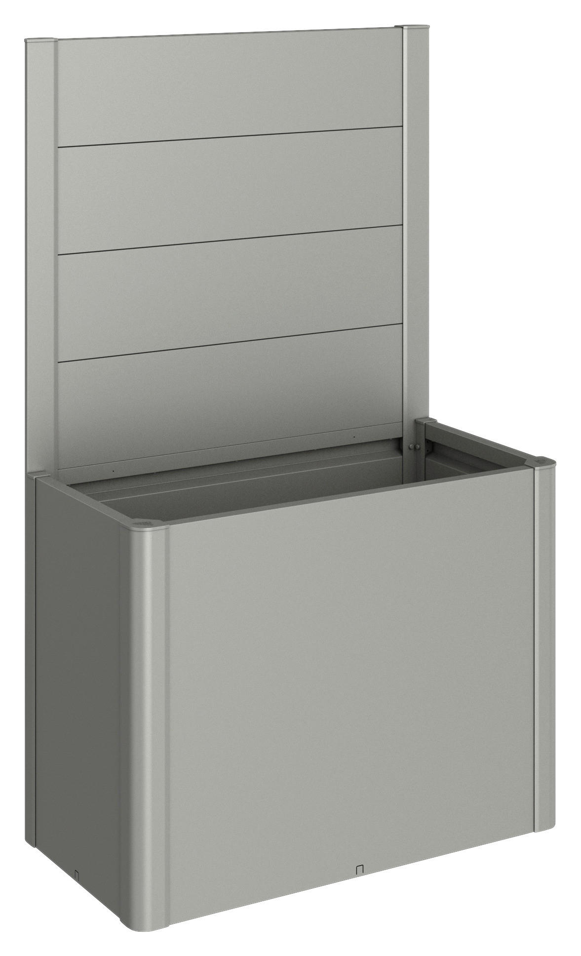 SICHTSCHUTZ ohne Hochbeet - Grau, Basics, Metall (102/91/4cm) - Biohort