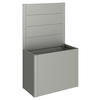SICHTSCHUTZ ohne Hochbeet - Grau, Basics, Metall (102/91/4cm) - Biohort