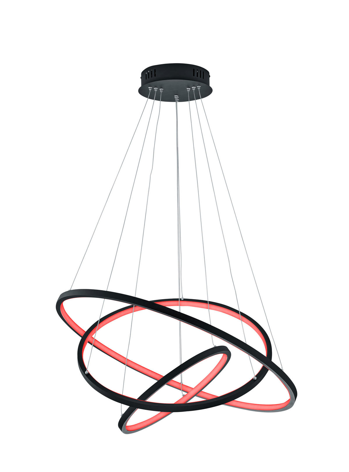 LED-HÄNGELEUCHTE 80/150 cm   - Anthrazit, Basics, Metall (80/150cm) - Trio Leuchten