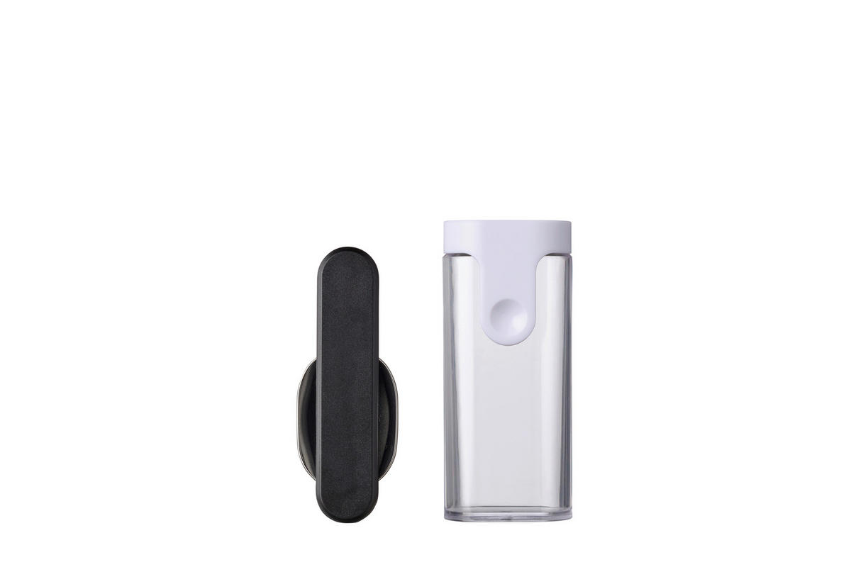 KANÁL - ezüst/fekete, Konventionell, műanyag/fém (14,5/7,4/2,9cm) - Mepal