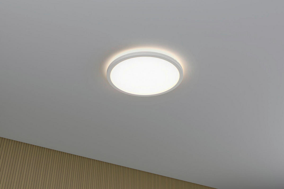 LED-DECKENLEUCHTE Atria Shine 29.3/3 cm   - Weiß, Basics, Kunststoff (29.3/3cm) - Paulmann