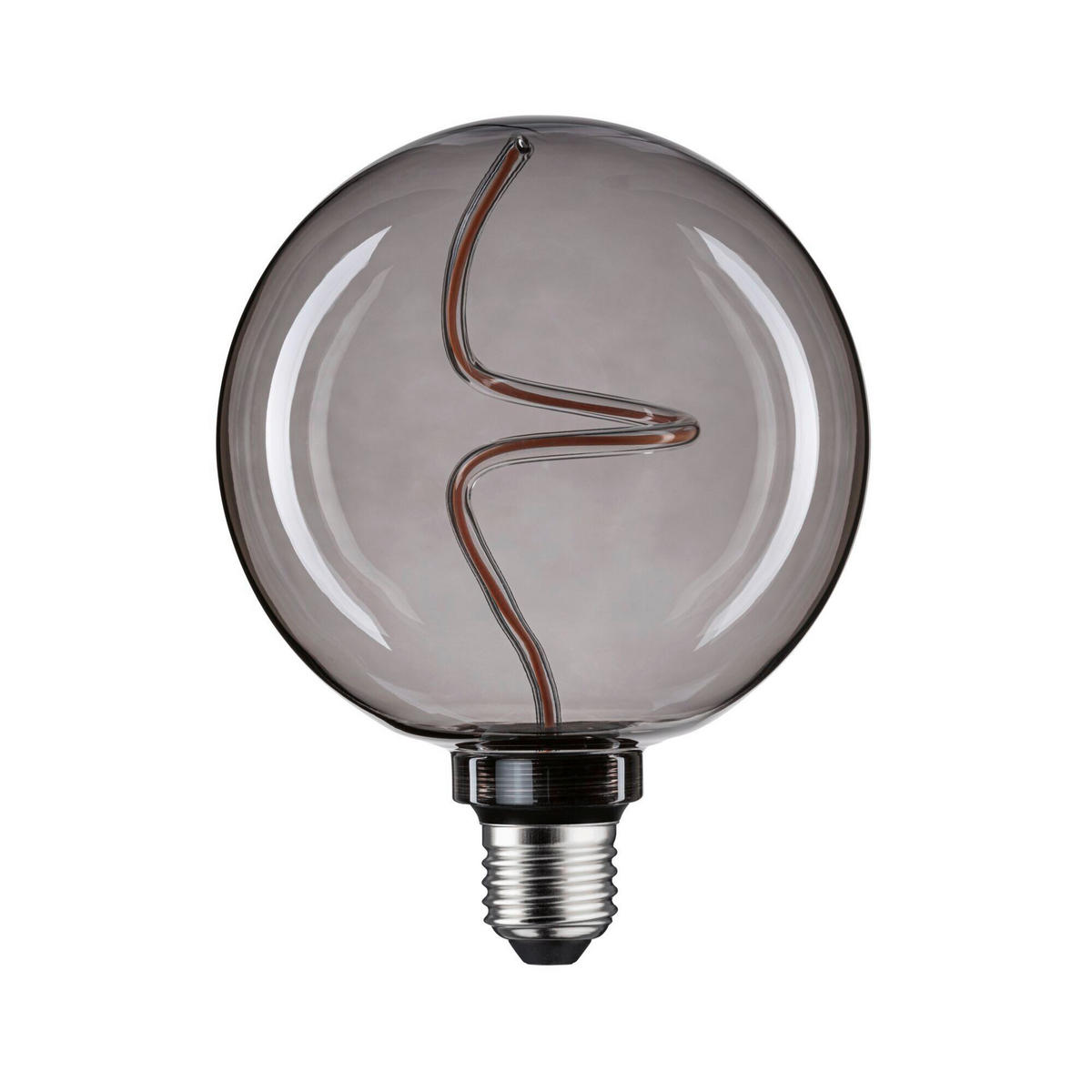 DEKO-LEUCHTMITTEL E27  4 W  - Dunkelgrau, Basics, Glas (12,5/16,4cm) - Paulmann