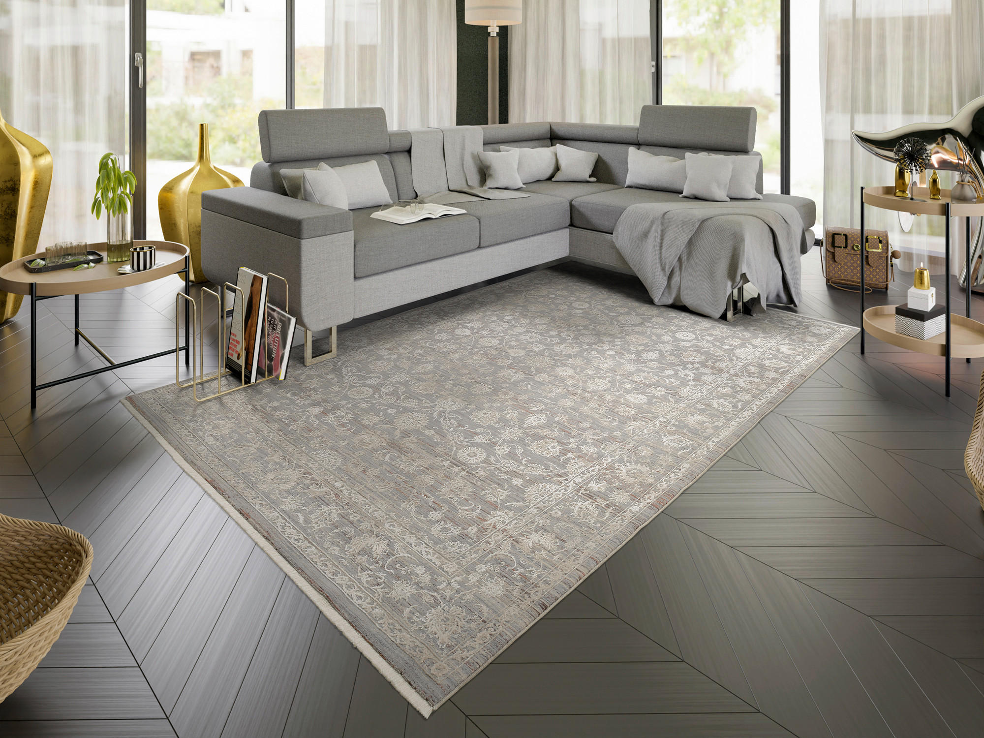 WEBTEPPICH 160/230 cm Gelb  - Gelb, Design, Textil (160/230cm) - Dieter Knoll