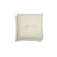 GARTENSITZKISSENSET in Beige  - Beige, Basics, Textil (50/7/50cm)