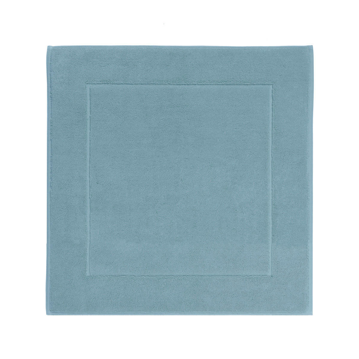BADEMATTE London Pastellblau 60/60 cm  - Pastellblau, Basics, Kunststoff/Textil (60/60cm) - Aquanova